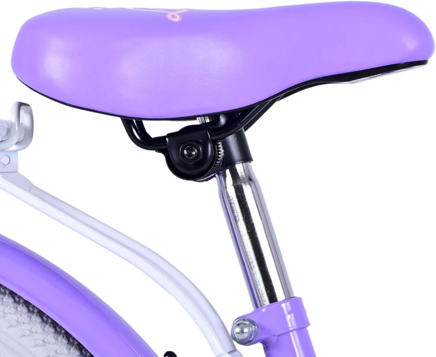 Lovely Fuxia Vélo pour Fille de 6 à 8 Ans 20 Pouces avec Panier et Porte-Bagages – Image 6