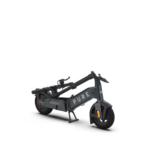 Trottinette électrique Pure Electric Pure Advance Flex 500 W Gris Mercure Métallisé – Image 6
