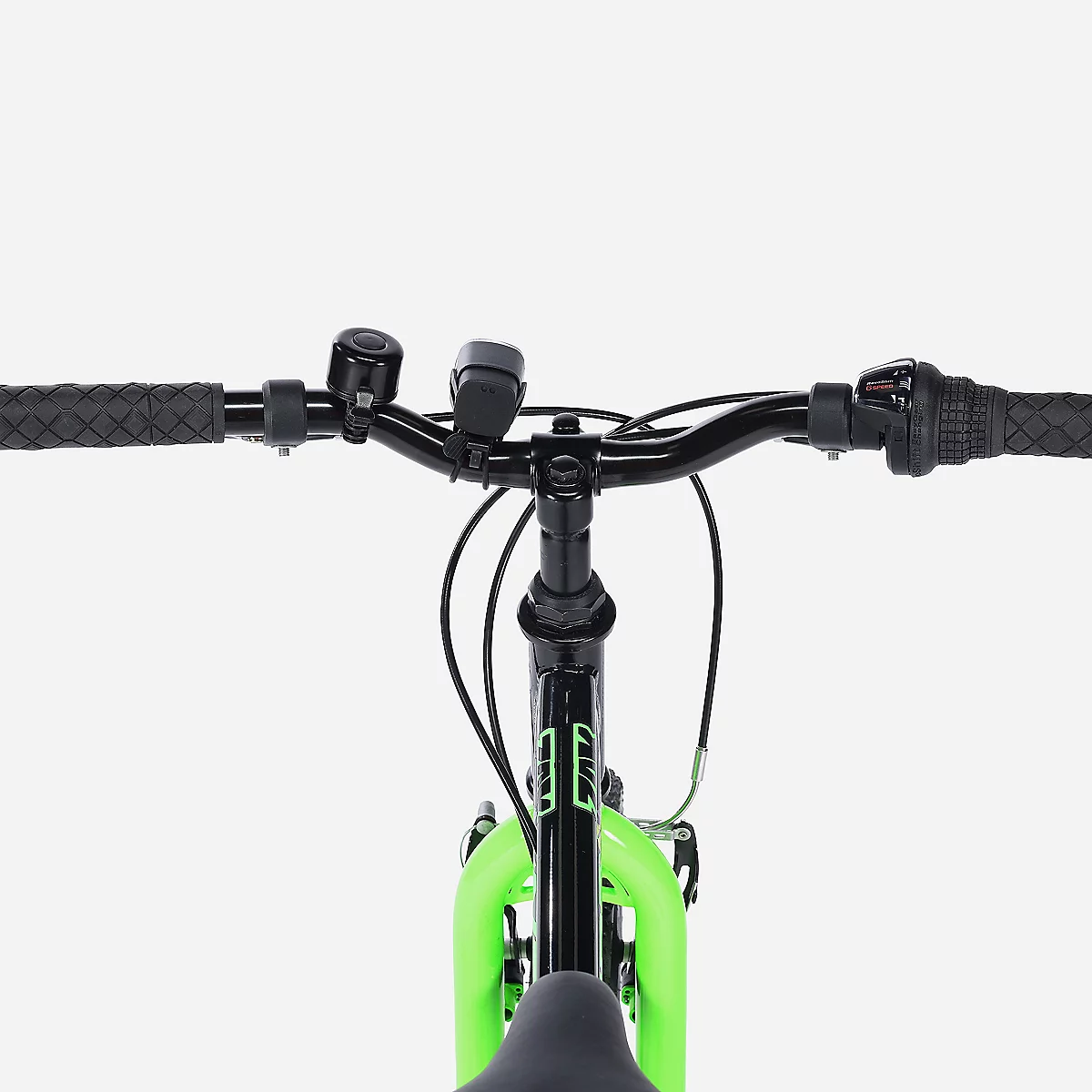 Vélo enfant 20 pouces 5-8 ans Zak Evo Kid Noir et vert – Image 5