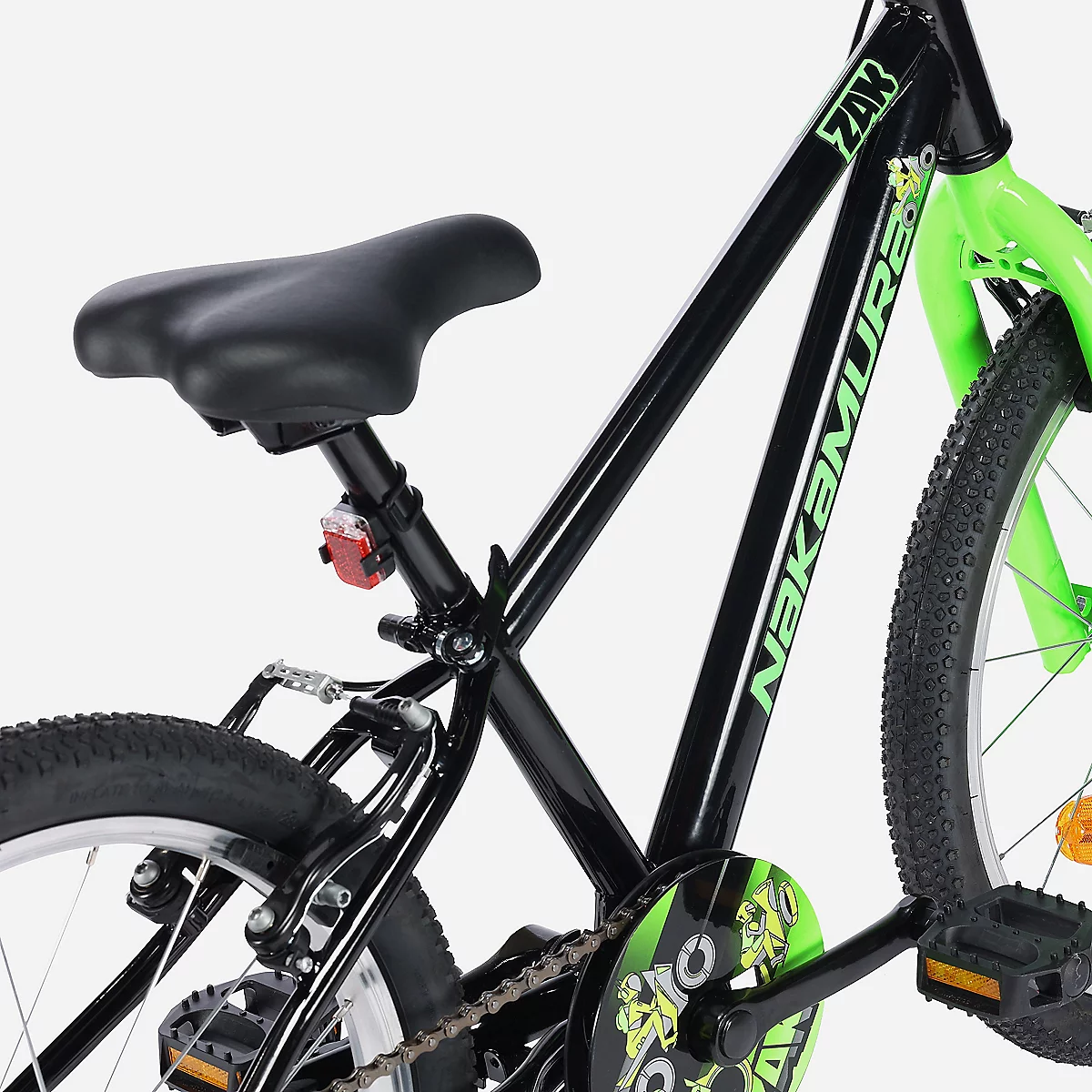 Vélo enfant 20 pouces 5-8 ans Zak Evo Kid Noir et vert – Image 4