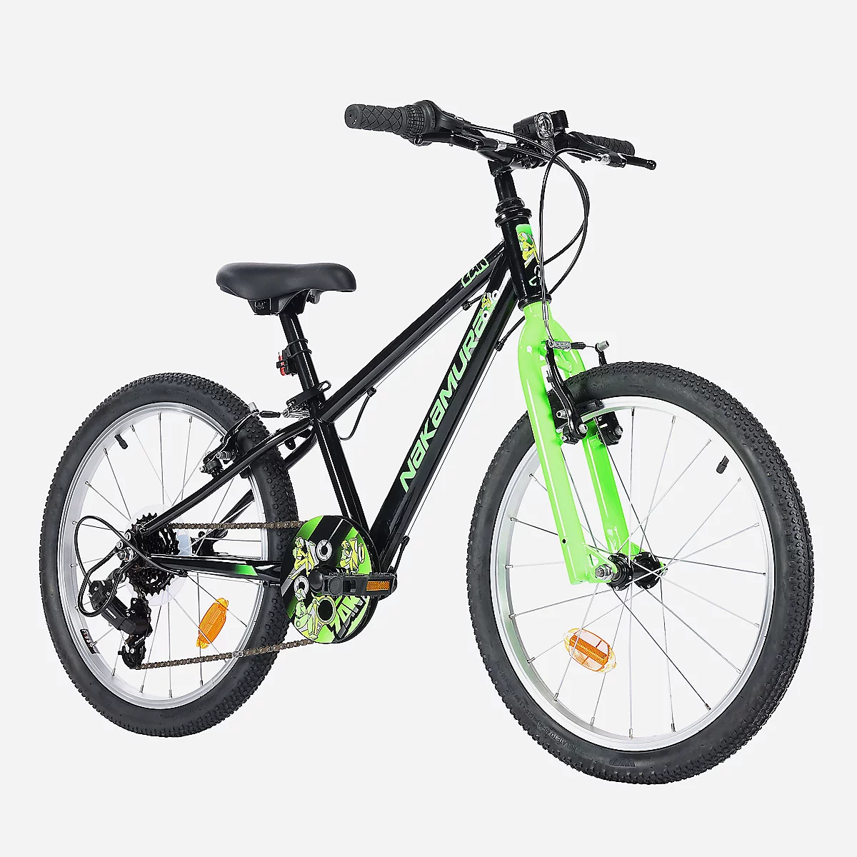Vélo enfant 20 pouces 5-8 ans Zak Evo Kid Noir et vert – Image 3