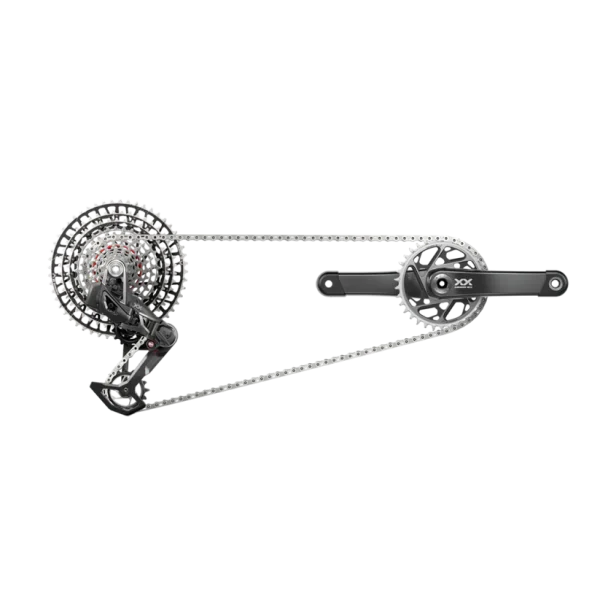 Groupe SRAM XX-SL EAGLE T-TYPE AXS EAGLE 12V Q174 DUB 34 Dents 10/52 USB-C