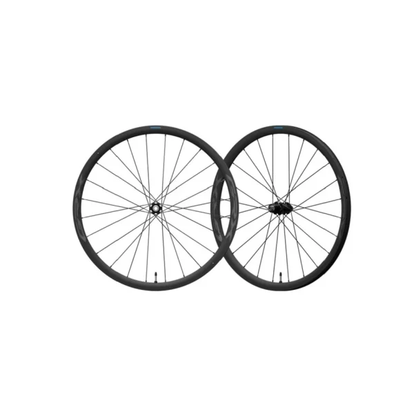 Roues vélo route et Gravel Shimano WH-RX870 carbone Tubeless disques