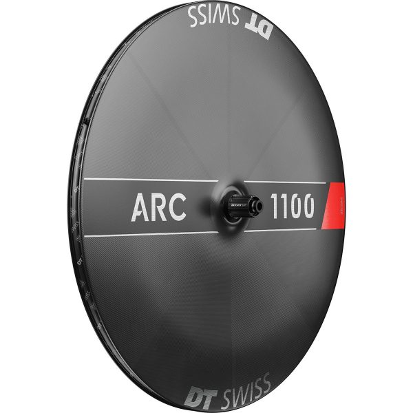 Roue lenticulaire carbone DT Swiss ARC 1100 DICUT DB DISC disque tubeless ready 2026