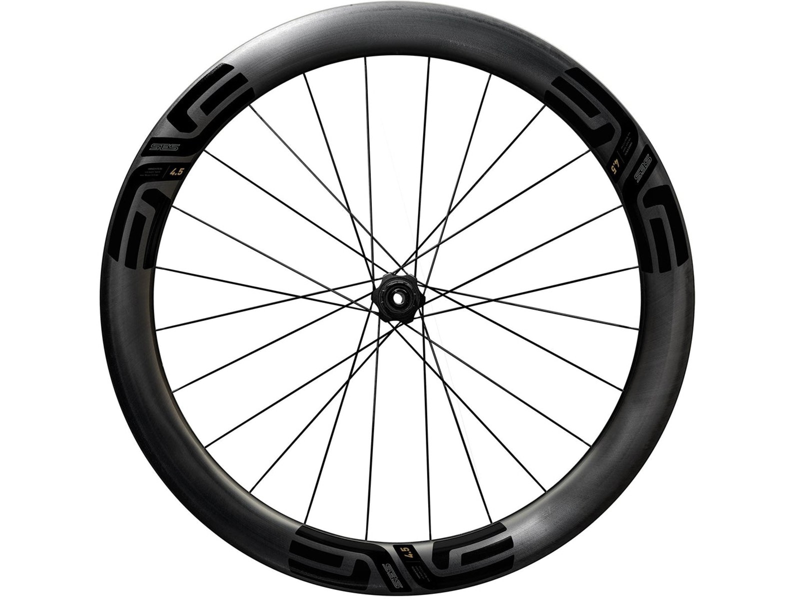 Roues carbone route Enve SES 4.5 Black 50/56mm disques tubeless 2024-2025 – Image 3