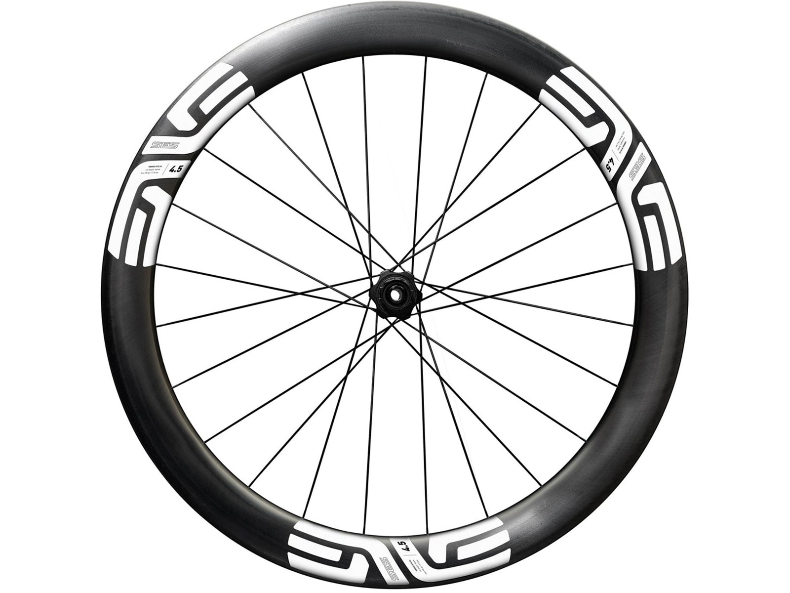 Roues carbone route Enve SES 4.5 White 50/56mm disques tubeless 2024-2025 – Image 2