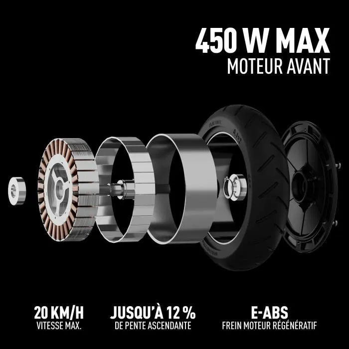 Trottinette électrique – SEGWAY – E2 E II – 450 W – 8,1″ – Image 5