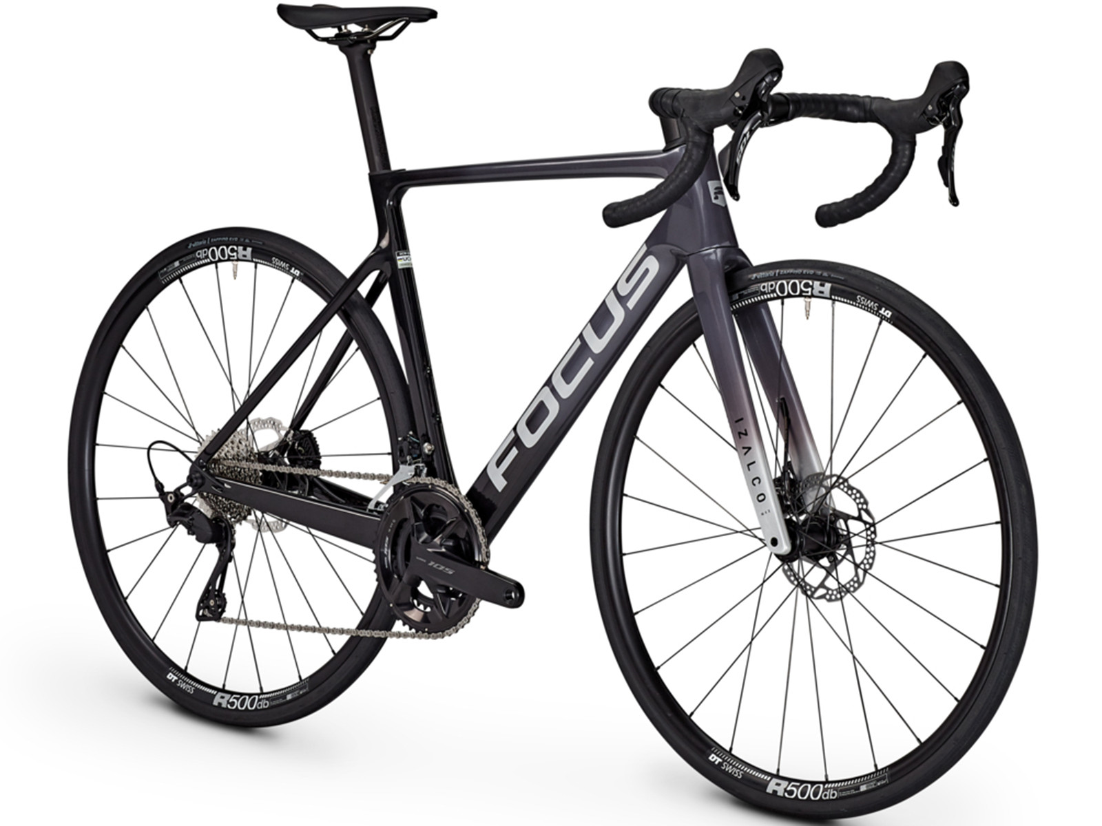 Vélo course carbone Focus Izalco Max 8.7 steelgrey/blackmetallic – 12v 105 mécanique 2026 – Image 2