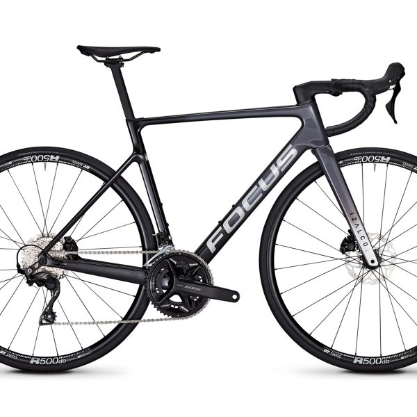 Vélo course carbone Focus Izalco Max 8.7 steelgrey/blackmetallic – 12v 105 mécanique 2026