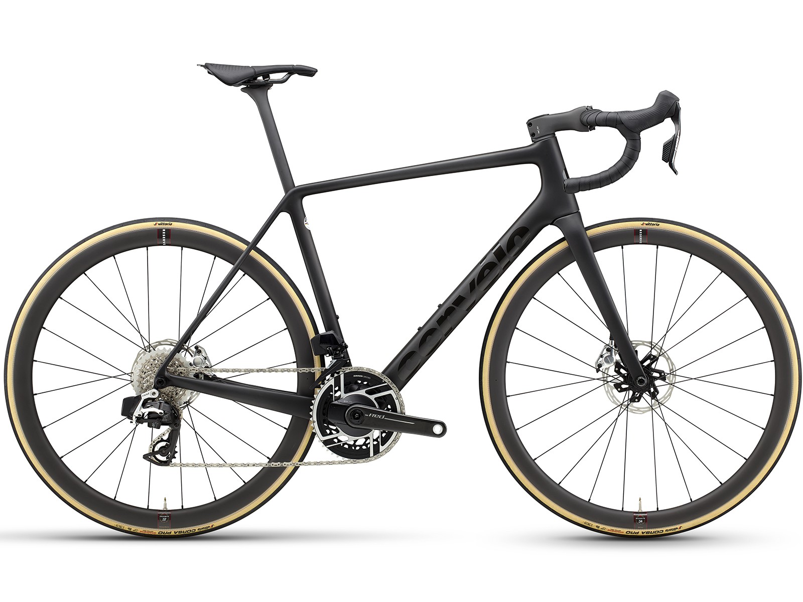 Vélo de course en carbone Cervélo R5 Red AXS 12v five black 2025